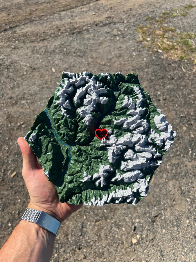 Mapa_dolomiti 3D_dolomiti